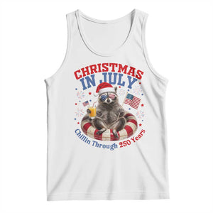 Raccoon 250th Anniversary Tank Top Christmas in July