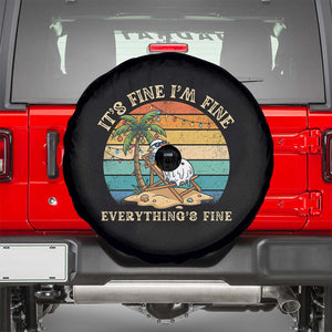 Snowman in july Spare Tire Cover Hawaian Beach Vacation Christmas in July