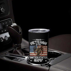 US Army Veteran Tribute Tumbler Cup American Flag Angel Soldier Memorial TS14 Print Your Wear