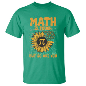 Funny Math Teacher Back To School T Shirt Math Is Tough But So Are You TS14 Irish Green Print Your Wear