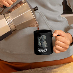 Funny Math Teacher Coffee Mug Be Like Subtraction And Make A Difference TS14 Print Your Wear