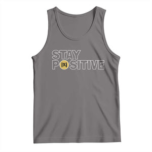 Funny Math Tank Top Absolute Value Stay Positive TS14 Deep Heather Print Your Wear