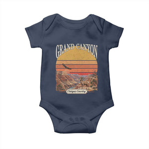 Grand Canyon Arizona 90s Desert Sunset Nostalgia Hiking Baby Onesie