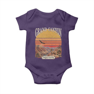 Grand Canyon Arizona 90s Desert Sunset Nostalgia Hiking Baby Onesie