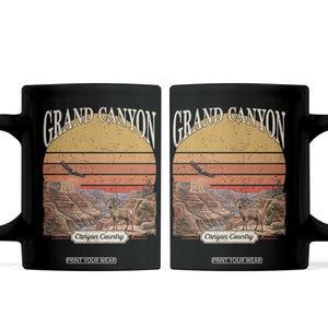Grand Canyon Arizona 90s Desert Sunset Nostalgia Hiking Coffee Mug