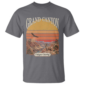 Grand Canyon Arizona 90s Desert Sunset Nostalgia Hiking T Shirt