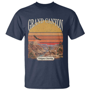 Grand Canyon Arizona 90s Desert Sunset Nostalgia Hiking T Shirt