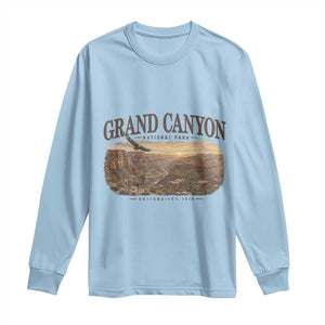 Grand Canyon National Park Arizona Established 1919 Long Sleeve Shirt Retro Deer Wildlife Nature Hiking Southwest Souvenir