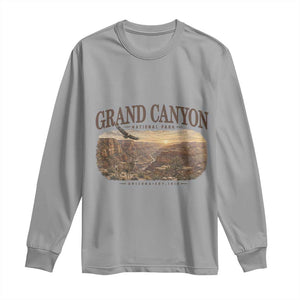 Grand Canyon National Park Arizona Established 1919 Long Sleeve Shirt Retro Deer Wildlife Nature Hiking Southwest Souvenir