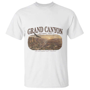 Grand Canyon National Park Arizona Established 1919 T Shirt Retro Deer Wildlife Nature Hiking Southwest Souvenir