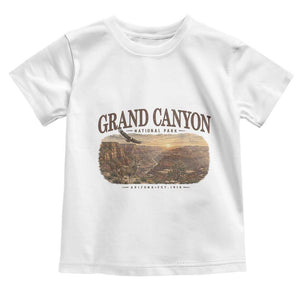 Grand Canyon National Park Arizona Established 1919 Toddler T Shirt Retro Deer Wildlife Nature Hiking Southwest Souvenir