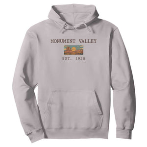 Retro Monument Valley Arizona Sunset Established 1958 Hoodie Southwest Desert Road Trip Eagle Nature Souvenir