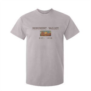 Retro Monument Valley Arizona Sunset Established 1958 T Shirt For Kid Southwest Desert Road Trip Eagle Nature Souvenir