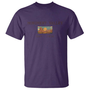 Retro Monument Valley Arizona Sunset Established 1958 T Shirt Southwest Desert Road Trip Eagle Nature Souvenir