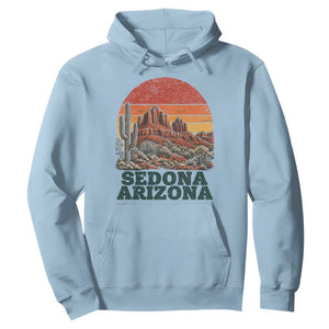 Retro Sedona Arizona Mountain Hoodie Southwest Hiking Outdoor Nature Souvenir