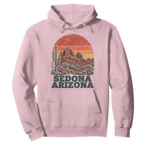 Retro Sedona Arizona Mountain Hoodie Southwest Hiking Outdoor Nature Souvenir