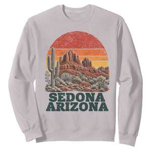 Retro Sedona Arizona Mountain Sweatshirt Southwest Hiking Outdoor Nature Souvenir