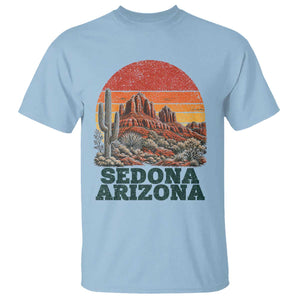 Retro Sedona Arizona Mountain T Shirt Southwest Hiking Outdoor Nature Souvenir
