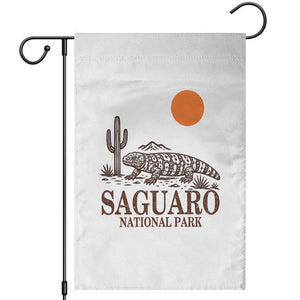 Saguaro National Park Gila Monster Hiking Arizona Garden Flag Desert Cactus Sunset Southwest Nature Tucson Souvenir Gift