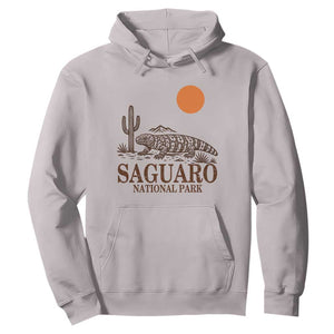 Saguaro National Park Gila Monster Hiking Arizona Hoodie Desert Cactus Sunset Southwest Nature Tucson Souvenir Gift