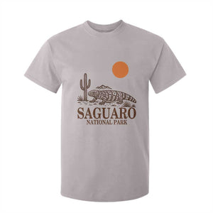 Saguaro National Park Gila Monster Hiking Arizona T Shirt For Kid Desert Cactus Sunset Southwest Nature Tucson Souvenir Gift