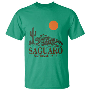 Saguaro National Park Gila Monster Hiking Arizona T Shirt Desert Cactus Sunset Southwest Nature Tucson Souvenir Gift