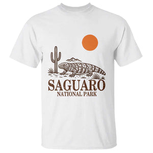 Saguaro National Park Gila Monster Hiking Arizona T Shirt Desert Cactus Sunset Southwest Nature Tucson Souvenir Gift