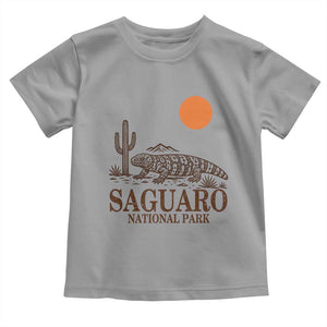 Saguaro National Park Gila Monster Hiking Arizona Toddler T Shirt Desert Cactus Sunset Southwest Nature Tucson Souvenir Gift