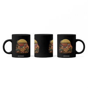 Retro Arizona Roadrunner Desert Sunset Coffee Mug Southwest Bird Wildlife Nature Lover