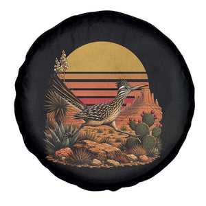 Retro Arizona Roadrunner Desert Sunset Spare Tire Cover Southwest Bird Wildlife Nature Lover TS14 Print Your Wear