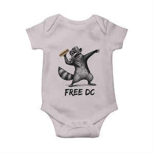 The Sandwich Guy Free DC Baby Onesie Funny Racoon Meme TS14 Ice Gray Print Your Wear