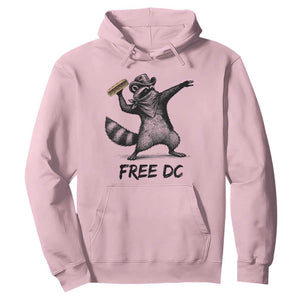 The Sandwich Guy Free DC Hoodie Funny Racoon Meme TS14 Light Pink Print Your Wear