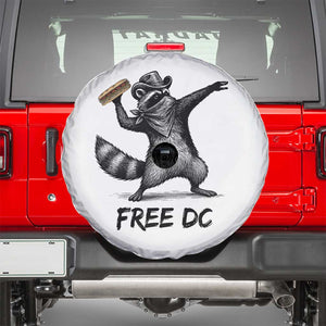 The Sandwich Guy Free DC Spare Tire Cover Funny Racoon Meme TS14 White Print Your Wear