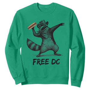 The Sandwich Guy Free DC Sweatshirt Funny Racoon Meme TS14 Irish Green Print Your Wear