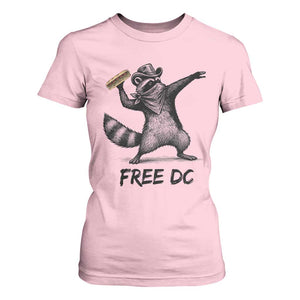 The Sandwich Guy Free DC T Shirt For Women Funny Racoon Meme TS14 Light Pink Print Your Wear