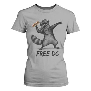 The Sandwich Guy Free DC T Shirt For Women Funny Racoon Meme TS14 Sport Gray Print Your Wear