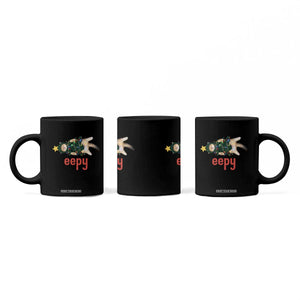 Cat Christmas Meme Coffee Mug Eepy Kitten Silly Sleepy TS14 Print Your Wear
