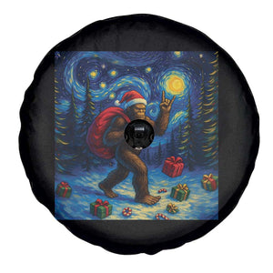 Bigfoot Christmas Spare Tire Cover Starry Night Van Gogh TS14 Print Your Wear