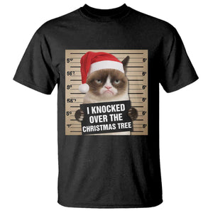 Funny Cat Mugshot Christmas T Shirt I Will Protect You Kitten No Matter What TS14 Black Print Your Wear