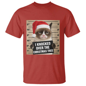 Funny Cat Mugshot Christmas T Shirt I Will Protect You Kitten No Matter What TS14 Red Print Your Wear