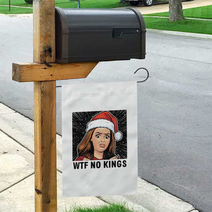 No Kings Garden Flag Funny Disgusting Doll Face Meme Christmas TS14 Print Your Wear