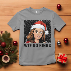No Kings T Shirt Funny Disgusting Doll Face Meme Christmas TS14 Sport Gray Print Your Wear