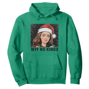 No Kings Hoodie Funny Disgusting Doll Face Meme Christmas TS14 Irish Green Print Your Wear