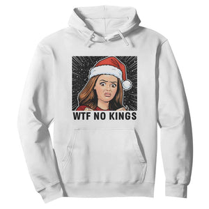 No Kings Hoodie Funny Disgusting Doll Face Meme Christmas TS14 White Print Your Wear
