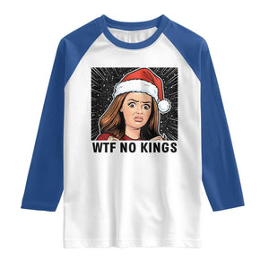 No Kings Raglan Shirt Funny Disgusting Doll Face Meme Christmas TS14 White Royal Print Your Wear