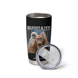 Funny Bigfoot Selfie Tumbler Cup Sasquatch Yeti Christmas TS14 Print Your Wear