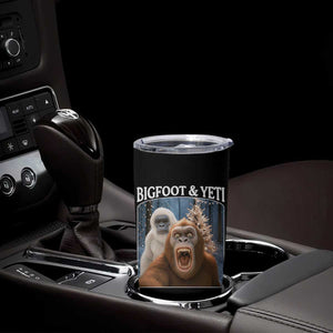 Funny Bigfoot Selfie Tumbler Cup Sasquatch Yeti Christmas TS14 Print Your Wear