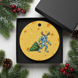 Wendigo Monster Ceramic Ornament Cryptid Mythical Xmas TS14 1pc Yellow Cheese Print Your Wear