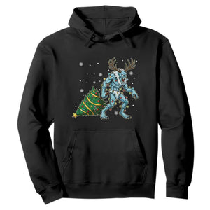 Wendigo Monster Hoodie Cryptid Mythical Christmas TS14 Black Print Your Wear