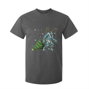 Wendigo Monster T Shirt For Kid Cryptid Mythical Christmas TS14 Dark Heather Print Your Wear